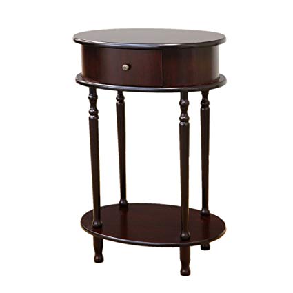 Charlton Home Briargate End Table, Wooden Side Table