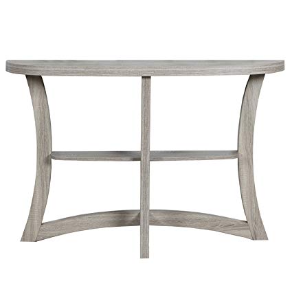 Monarch Two Tier Hall Console Accent Table, 47