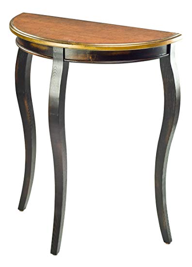 Safavieh American Homes Collection Filton Rustic Black and Walnut Side Table