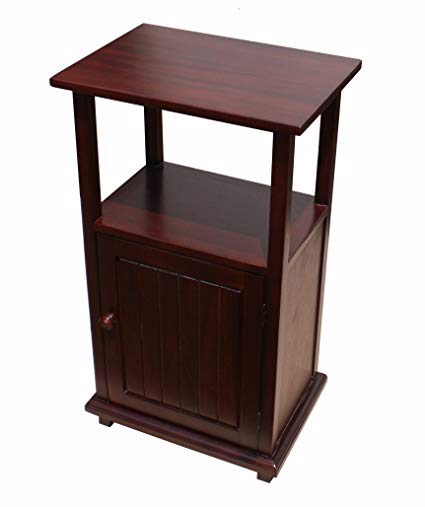 D-Art Collection Mahogany Simplicity End Table