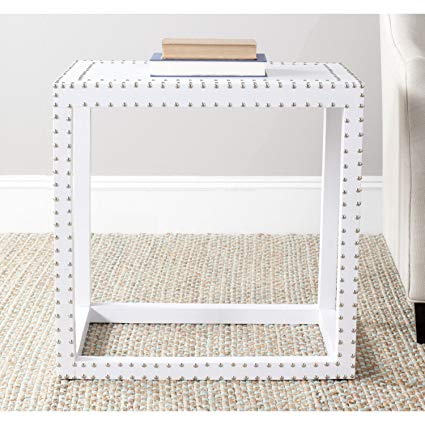 Safavieh Home Collection Lena End Table, White